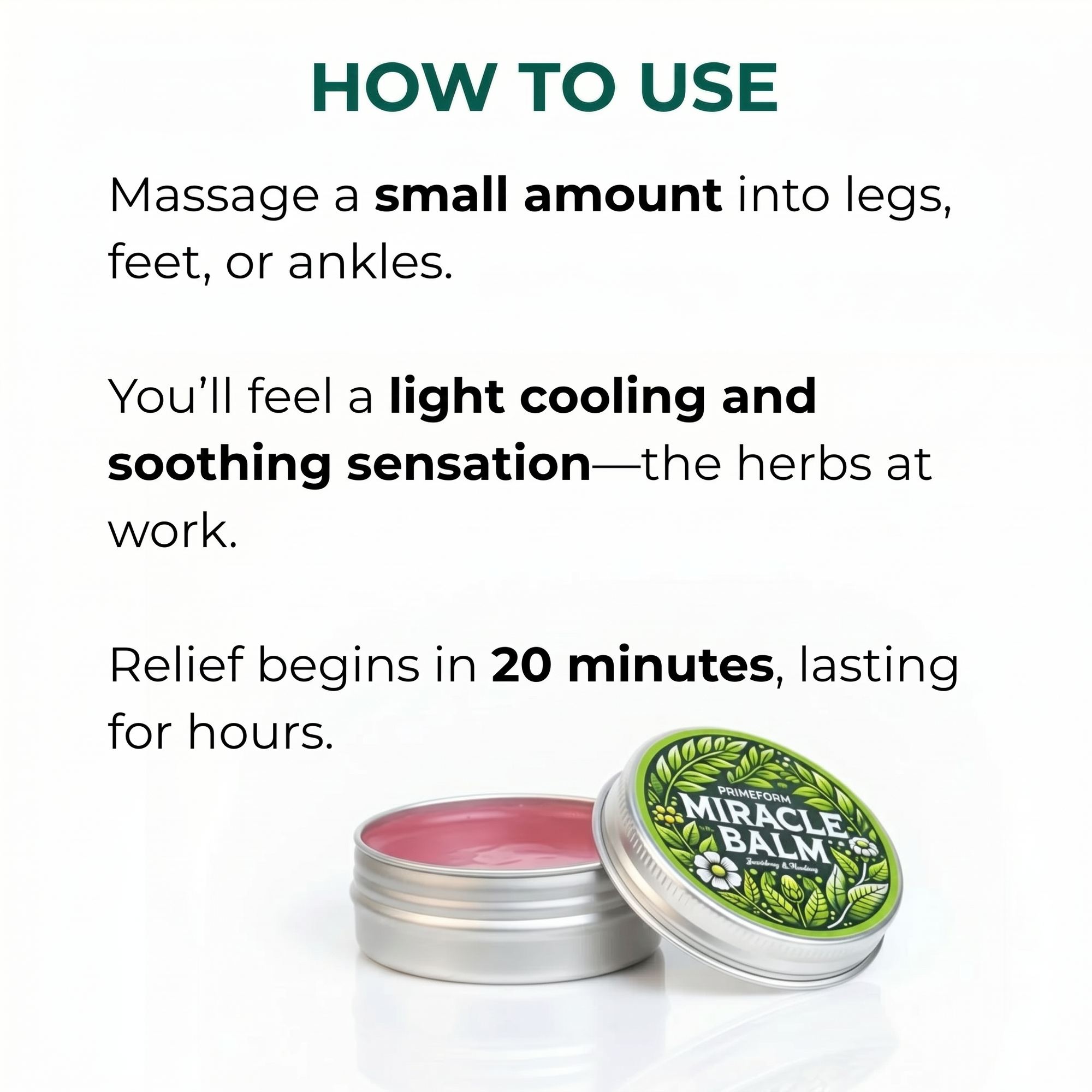 The Primeform Miracle Balm™ Herbal Powerhouse
