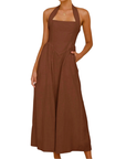 KATE™ – Elegant Sleeveless High-Waist Dress