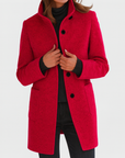 ZUZANA | Women's coat with high collar