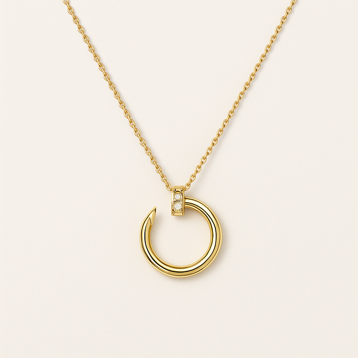 Nail Pendant Necklace