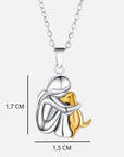 Elin - Necklace with dog-shaped pendant