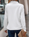 Suzanne™ - Half-Zip Detailed Pullover