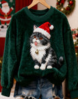 Women's Christmas Flannel Hoodie