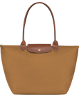 Longchamp - Large Le Pliage Tote, Fawn