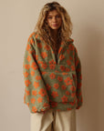 Fleur™ | Floral Fleece Sweater