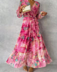 Hazel™ | Wrap Dress with Floral Print
