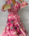 Hazel™ | Wrap Dress with Floral Print