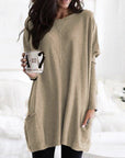 NANCY | RELAXED POCKET TUNIC WITH ELEGANT TUMMY COVERAGE