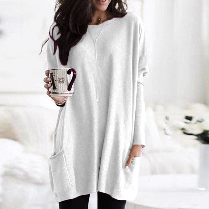 NANCY | RELAXED POCKET TUNIC WITH ELEGANT TUMMY COVERAGE