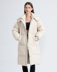 GIA™ - Classic Hooded Long Puffer Coat