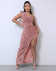 BRAYLEIGH™ - Glamour One-Shoulder Sequin Dress