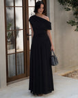 KAWALI™ - Elegant One Shoulder Evening Maxi Dress