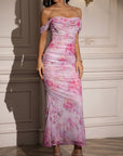 EUNOIA™ - Elegant Off Shoulder Backless Mermaid Dress