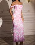 EUNOIA™ - Elegant Off Shoulder Backless Mermaid Dress