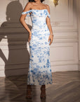 EUNOIA™ - Elegant Off Shoulder Backless Mermaid Dress