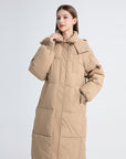 GIA™ - Classic Hooded Long Puffer Coat