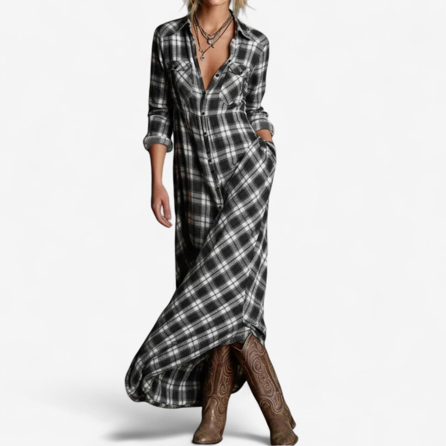 Amaya's - Maxi Timeless Shirt
