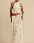 Lira | Halter Top and Skirt Set