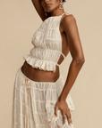 Lira | Halter Top and Skirt Set