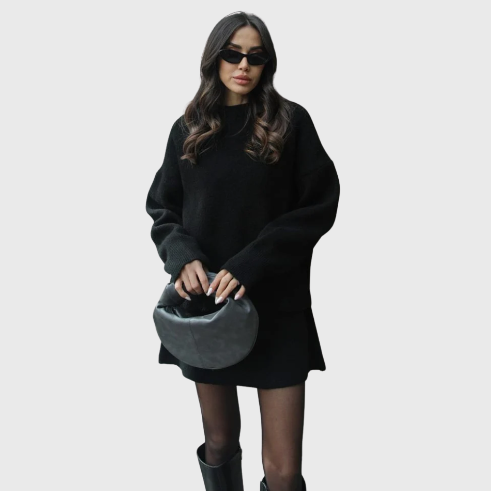 Cosy knitted set