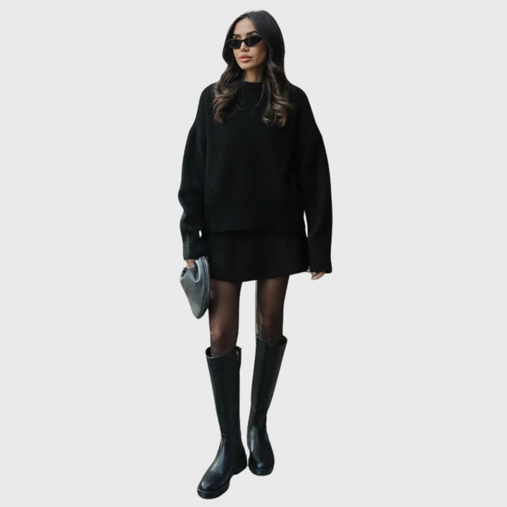 Cosy knitted set