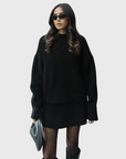 Cosy knitted set