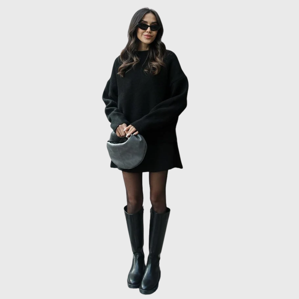 Cosy knitted set