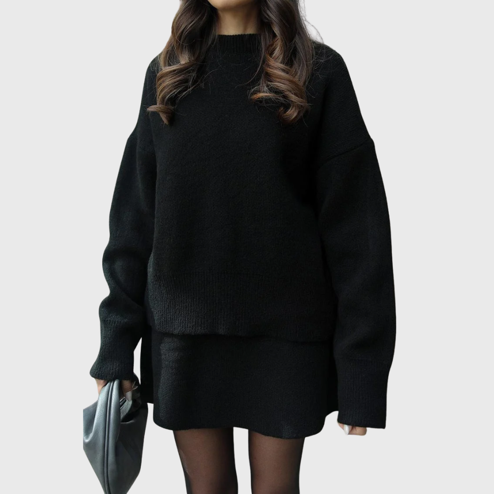 Cosy knitted set
