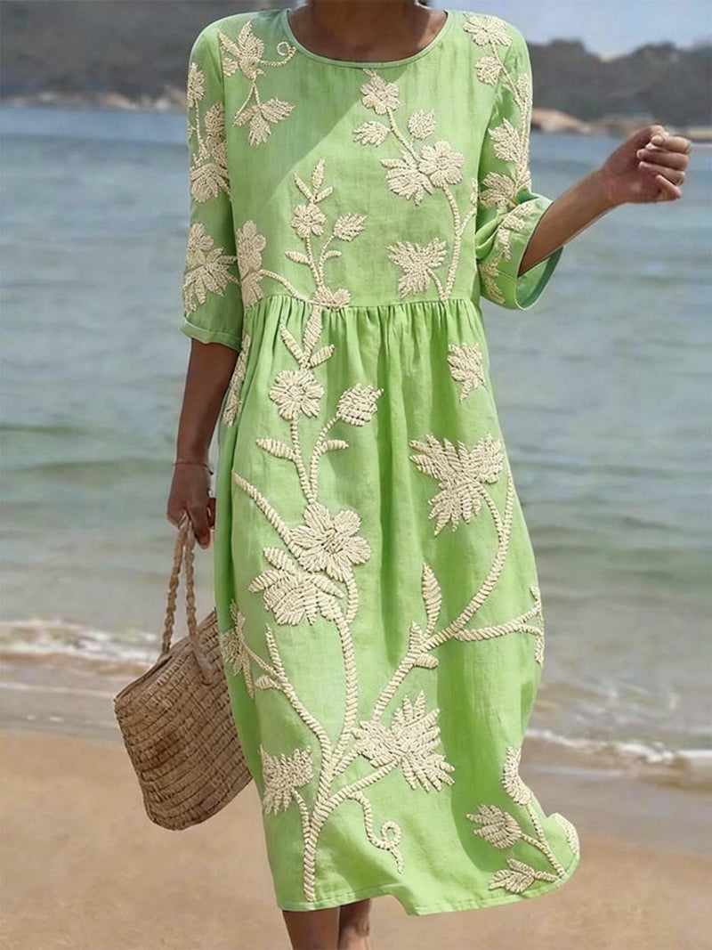 Lisette™ | Everyday Comfort Dress With Floral Print
