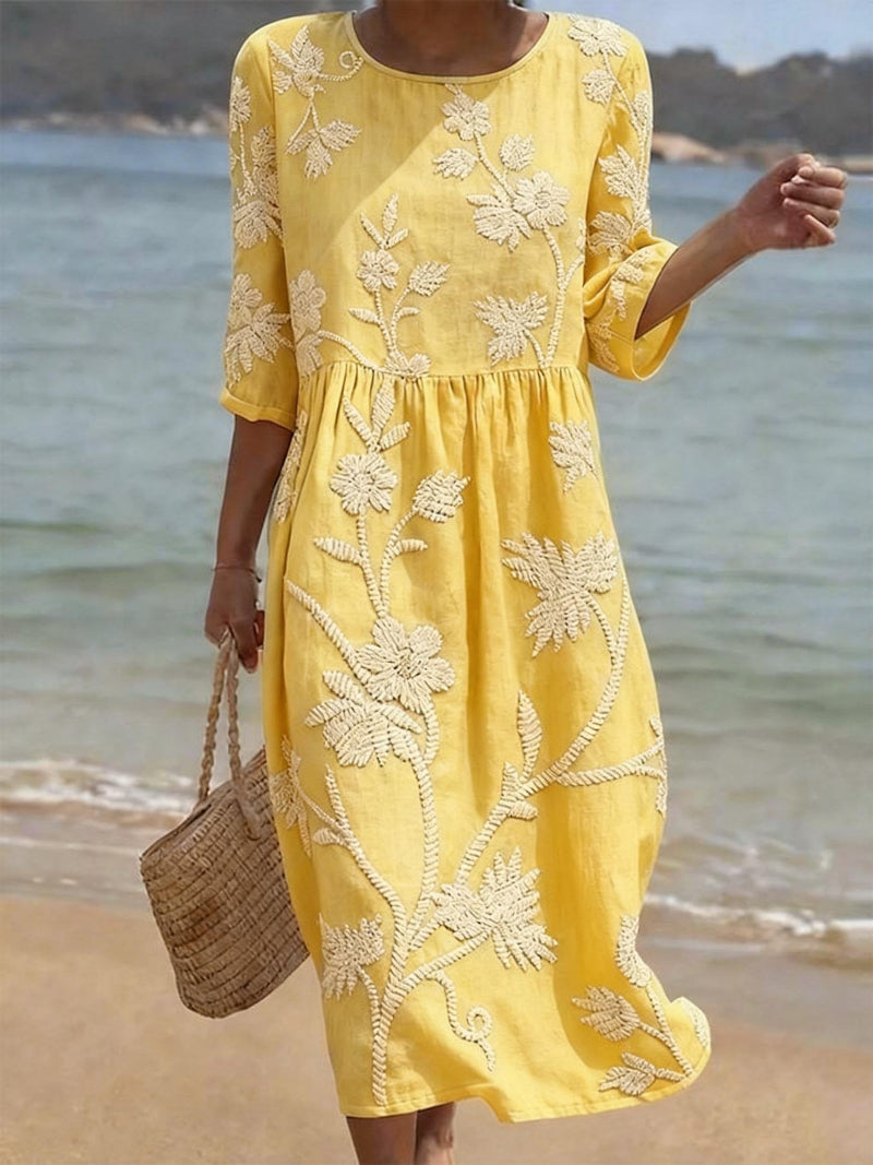 Amelie™ | Everyday Comfort Dress With Floral Print