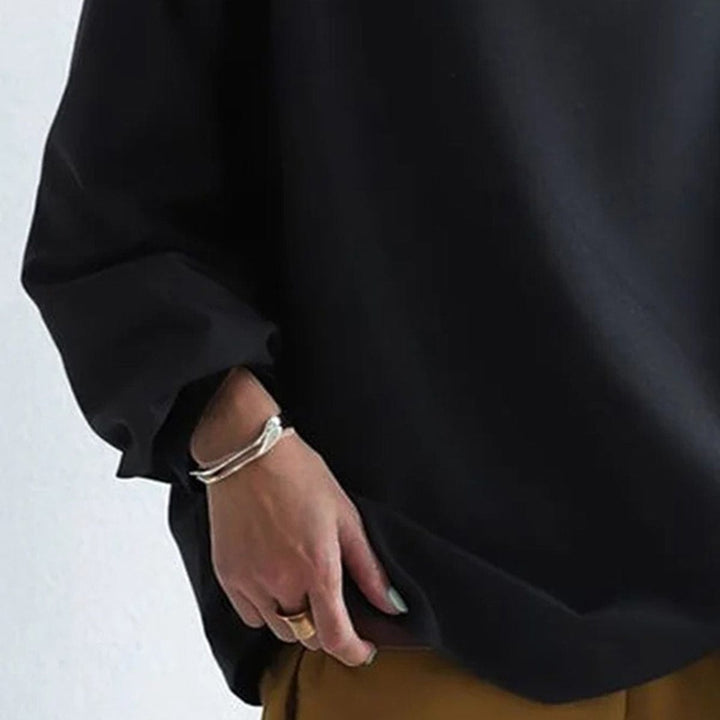 Elly | Soft Knit Top with High Neck