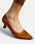 Amara Leather Heels