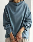 Elly | Soft Knit Top with High Neck