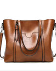 Clara - Sleek Leather Shoulder Bag