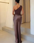 Luna™ | Maxi Dress with a Gilt in Satin