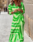 Amelia™ | Printed Wrap Dress