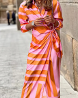 Amelia™ | Printed Wrap Dress