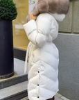 Christina | Elegant casual jacket with faux fur collar