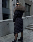 Christina | Elegant casual jacket with faux fur collar