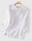 Vasilene | Elegant Button-Front Blouse