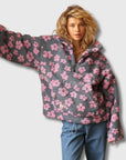 Sandra - Bohemian-inspired Sherpa jumper