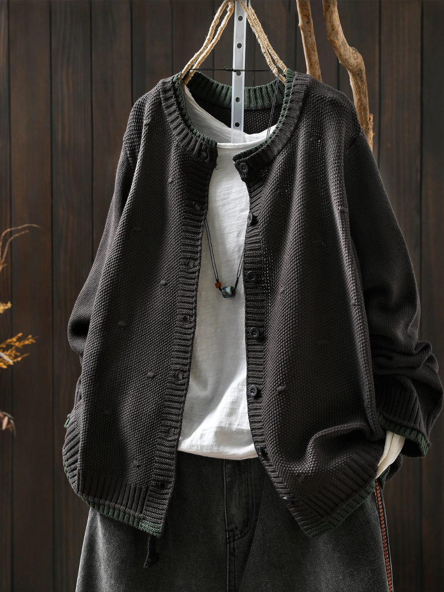 Isolde | Textured Cardigan