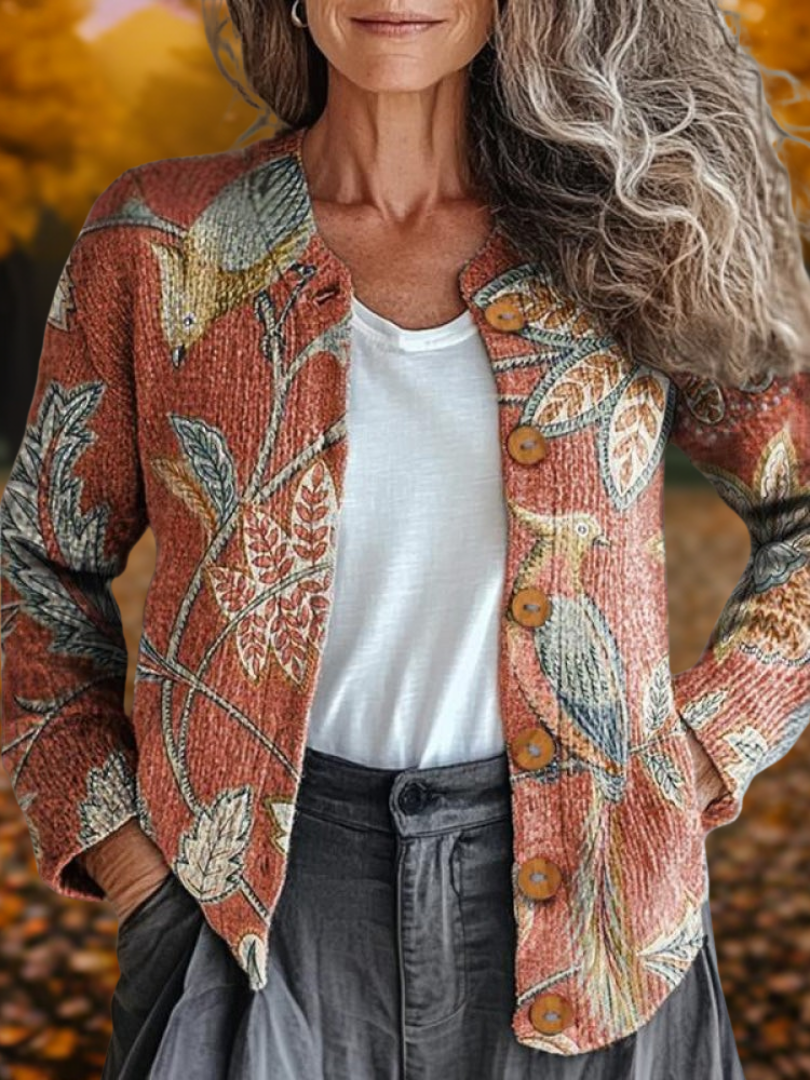Jessica | Vintage Flower Cardigan