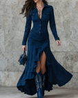 Valeria - long ruffled dress