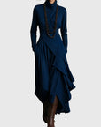 Violet | Maxi Pleated Dress