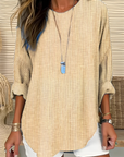 Rhea | Trendy Striped Blouse