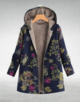 Mira™ - Stylish Floral Fleece Jacket