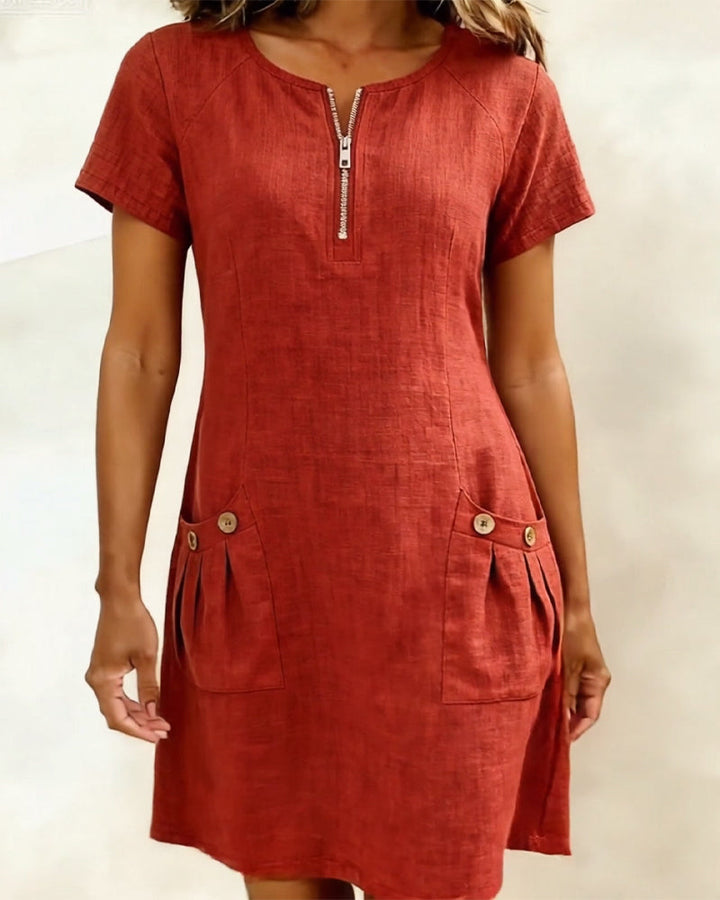 Lina™ Dress — Natural elegance for everyday wear