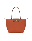 Longchamp - Large Le Pliage Tote, Brick