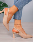 Sophia | Elegant Slingback Heels
